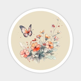 summer meadow Magnet